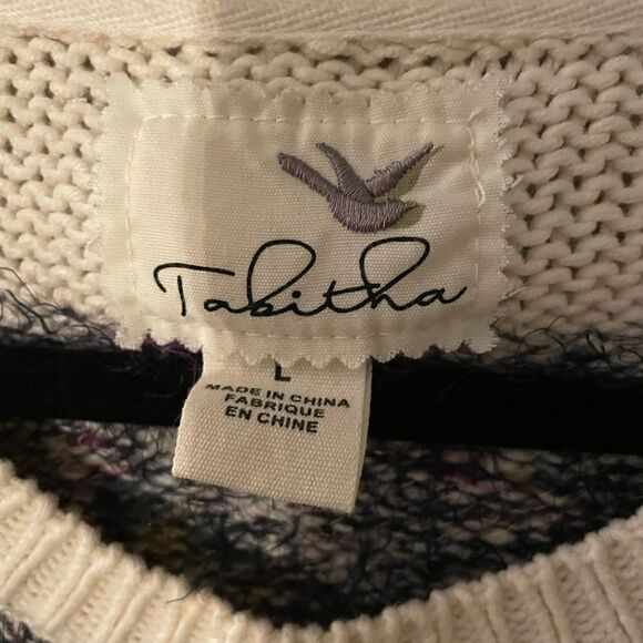 Tabitha eyelash striped sweater - Picture 5 of 5